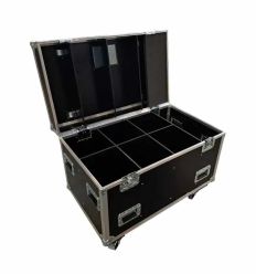 Flight case ouvert