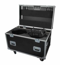 Flight case ouvert