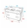 Dimensions du flight case