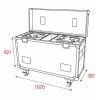 Dimensions du flight case
