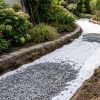 Géotextile pour allée en gravier