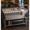 Station cocktail inox premium 120 cm mise en situation