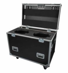 Flight case ouvert