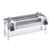 Station cocktail inox premium 200 cm avec étagère