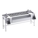 Photo : Station cocktail inox Premium - 200 cm Sans étagère