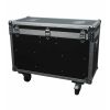 Flight case fermé derrière
