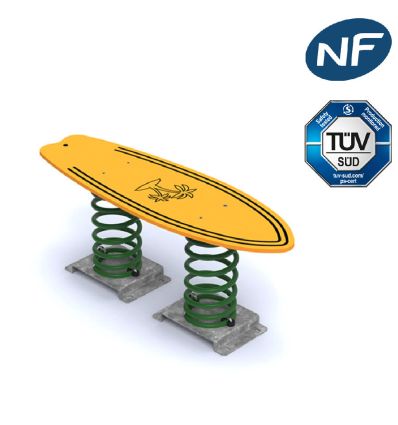 Jeux sur ressort Planche de Surf