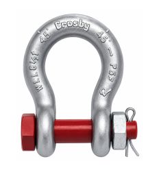 Manille lyre axe boulonné acier