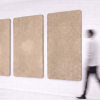 Panneau acoustique rectangle couleur sable