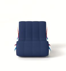Fauteuil de face gonflable