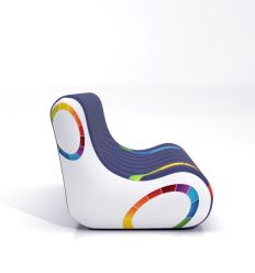 Côté du canapé gonflable personnalisable