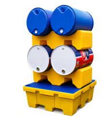 Support pour fût de 200 litres