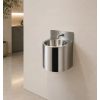 Lave main inox rond modèle antivandalisme mise en situation
