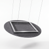 panneau acoustique suspendu rond
