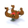 Jeu sur ressort viking arrière