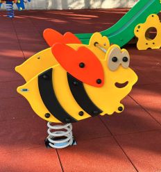 Mise en situation Jeux sur ressort Abeille