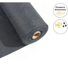 Rouleau feutre géotextile anti-poinçonnant 300g/m2