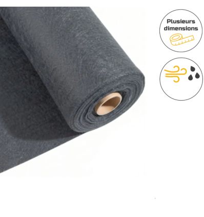 Rouleau feutre géotextile anti-poinçonnant 300g/m2