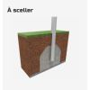 Fixation Béton Jeux sur ressort Coccinelle modèle 2