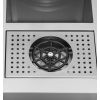 Station cocktail fixe économique inox 152 cm - lave-verres