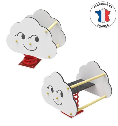 Jeux sur ressort Nuage