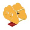 Jeux sur ressort Nuage Jaune 1 place