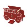 Jeux sur ressort Camion de Pompier de face