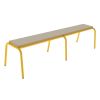 Banc maternelle sans dossier