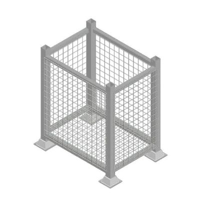 Panier de stockage pour équipement de chantier taille S