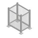 Photo : Panier de stockage​ pour chantier en acier S