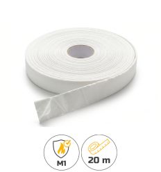 Ruban mousse pour serre 2 mm blanc