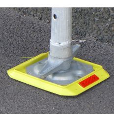 Cale de répartition de poids pour pied d'échafaudage