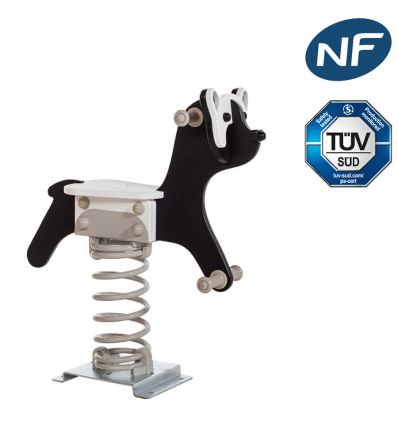 Jeux sur ressort Panda Modèle 1