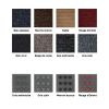 Tapis d'accueil hybride textile et brosse nuancier