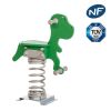 Jeux sur ressort Dinosaure Vert Modèle 1