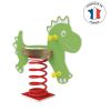 Jeux sur ressort Dinosaure Vert Modèle 2