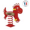 Jeux sur ressort Dinosaure Rouge Modèle 2