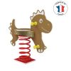 Jeux sur ressort Dinosaure Marron Modèle 2