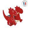 Jeux sur ressort Dinosaure Rouge Modèle 3