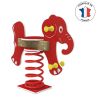 Jeux sur ressort Éléphant Rouge Modèle 2