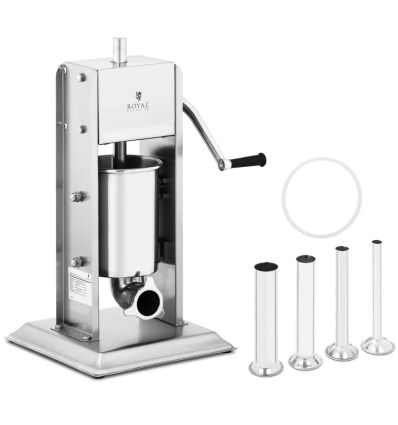 Poussoir à saucisse 3 litres avec 4 tubes de remplissages