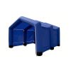 Tente de secours gonflable bleue
