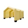 Tente PMA gonflable jaune
