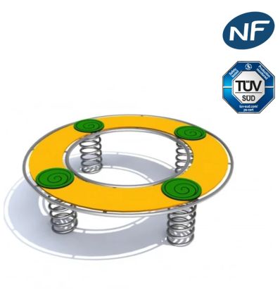 Jeux sur ressort 4 places - Cercle