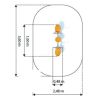 Zone d'impact Jeux sur ressort 2 places en inox