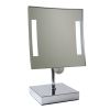 miroir zoom X3 sur pied avec LED