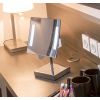 miroir grossissant double éclairage LED
