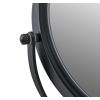 miroir noir sur pied avec 2 faces
