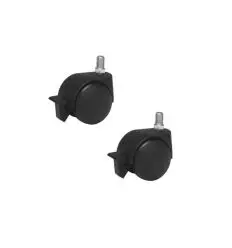 Lot de 2 roulettes pour pied panneau d'exposition modulable