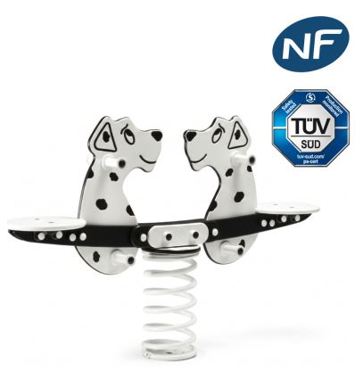 Jeux sur ressort 2 places - Dalmatiens